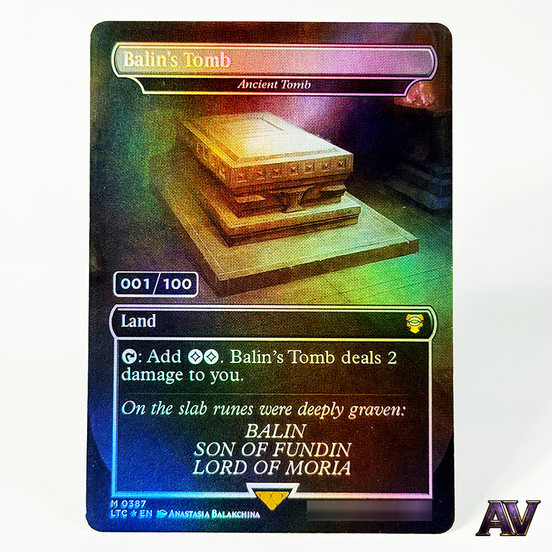 Vintage Game Collection - LTC TCG CardSerial Numbered Balin's Tomb