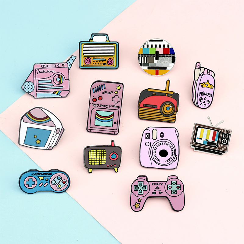 Vintage Game Collection - Vintage Game Enamel Pins Collections 90s