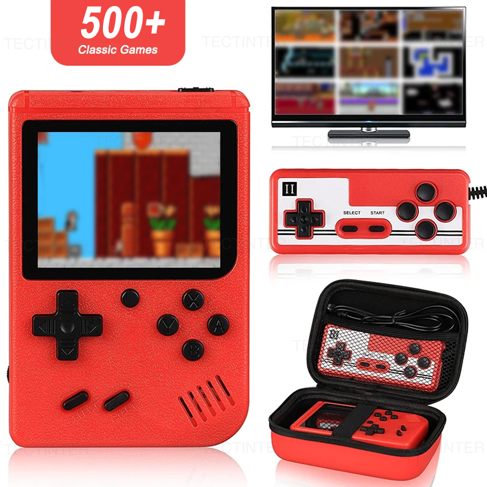 Vintage Game Collection - 8 Bit Portable Retro Mini Handheld