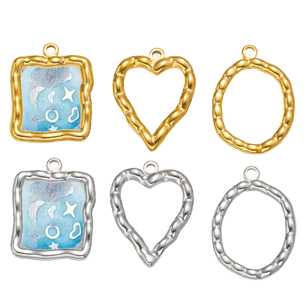5pcs Stainless Steel Heart Rou - Vintage Collectible Item 评论和价格