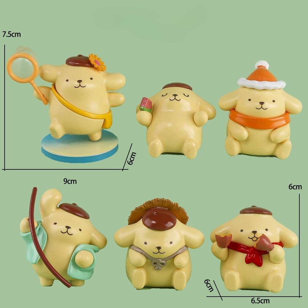 HOT NEW Sanrio Anime Action Po - Vintage Collectible Figurines 评论和价格