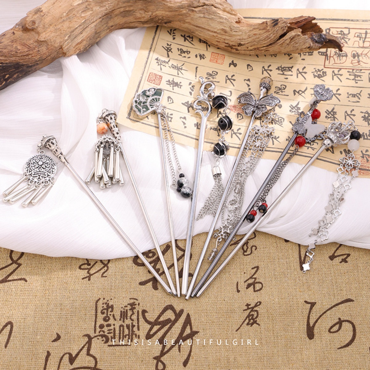 Elegant Women's Hairpin Antiqu - Vintage Collector 评论和价格