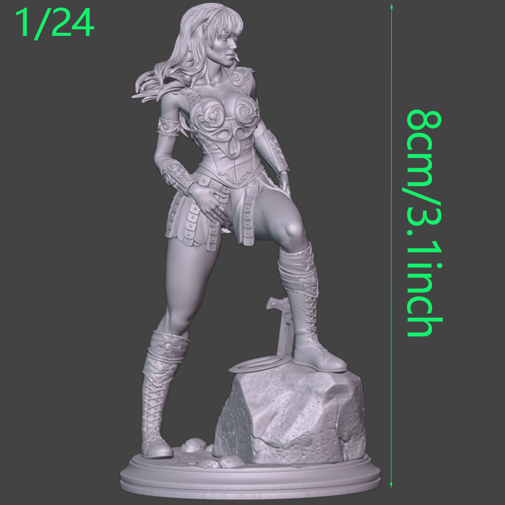 1/24 Medieval Sexy Warrior Min - Vintage Game Collection 评论和价格