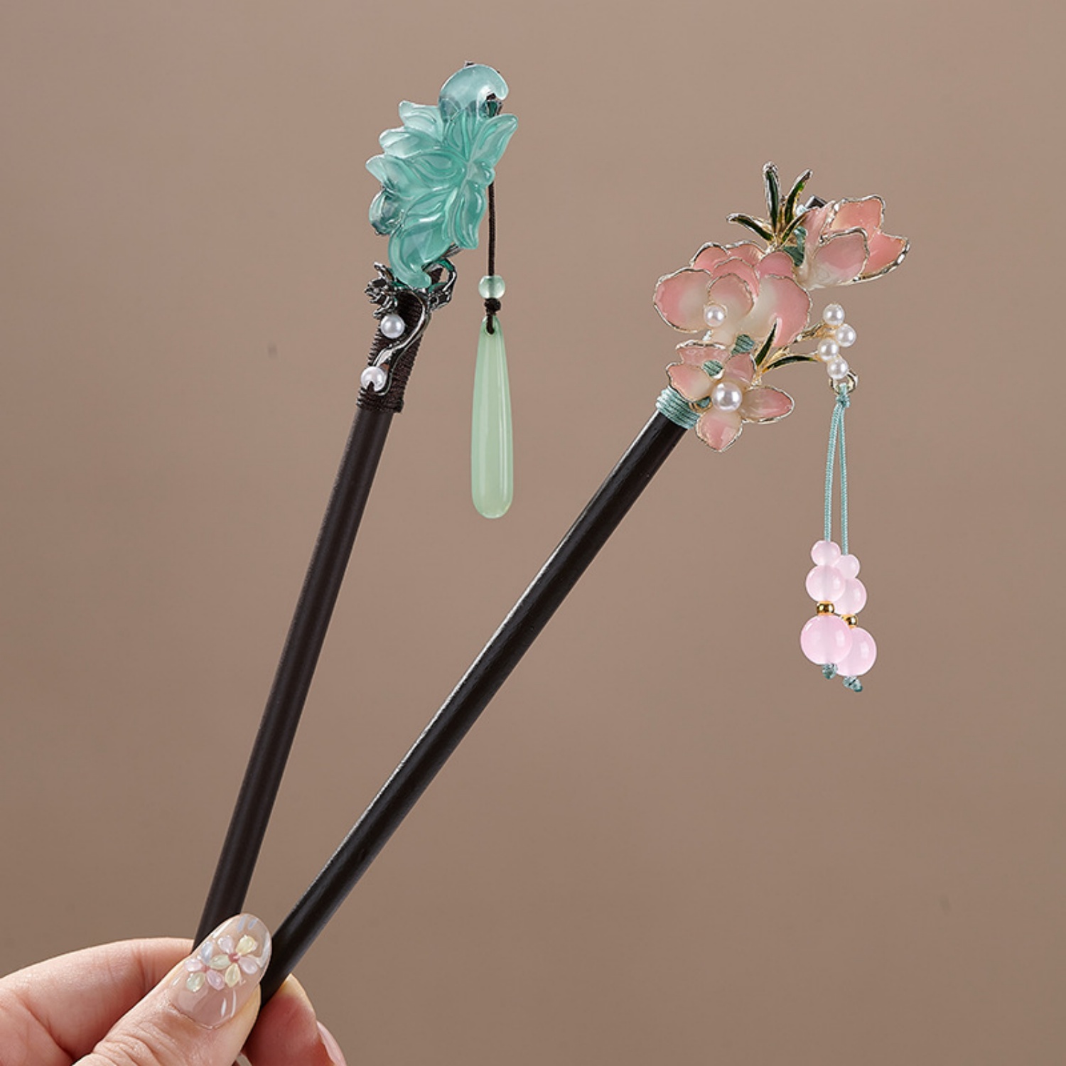Vintage Flower Hairpin For Wom - Vintage Collector 评论和价格