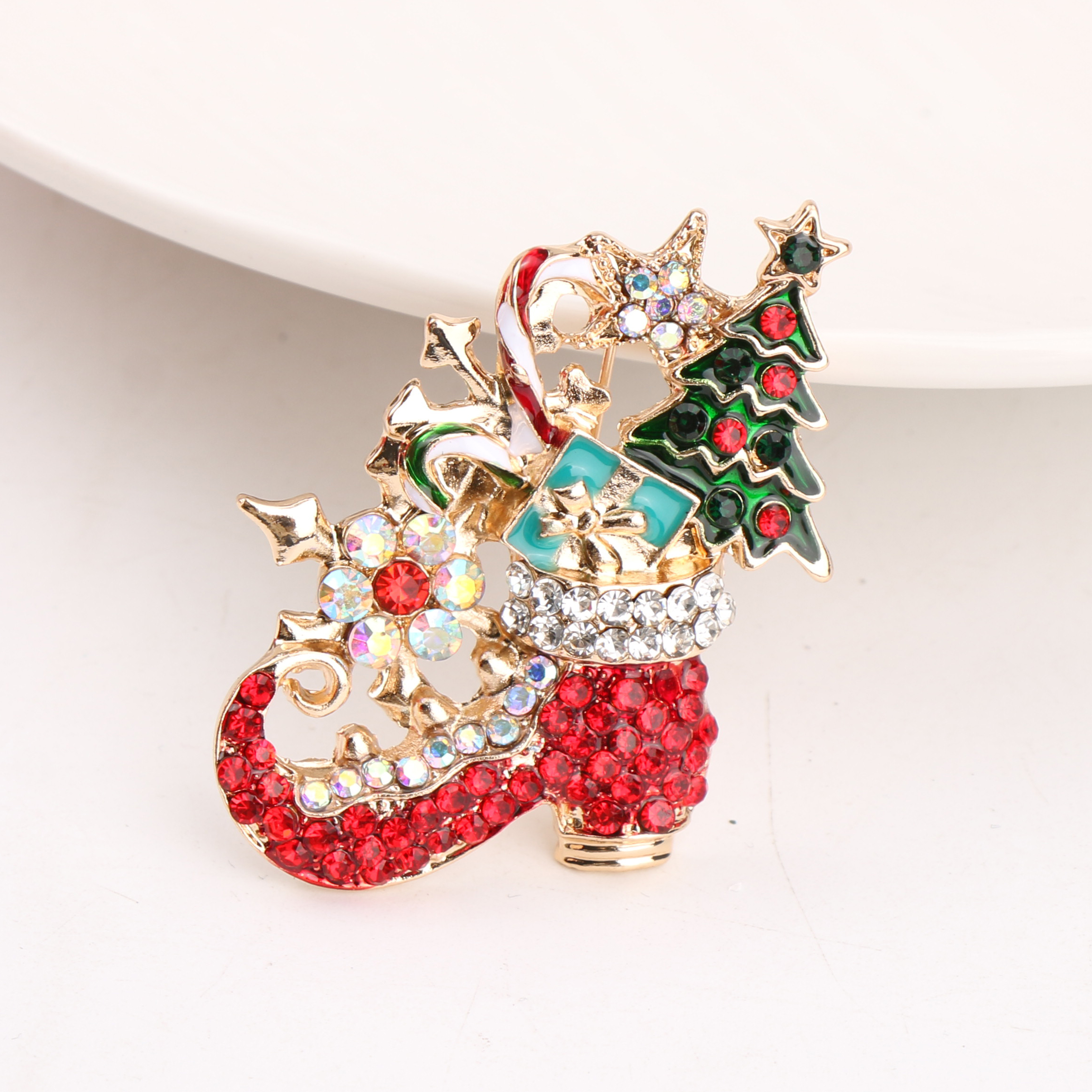 Christmas Collection Jewelry B - Vintage Collectible Santa 评论和价格