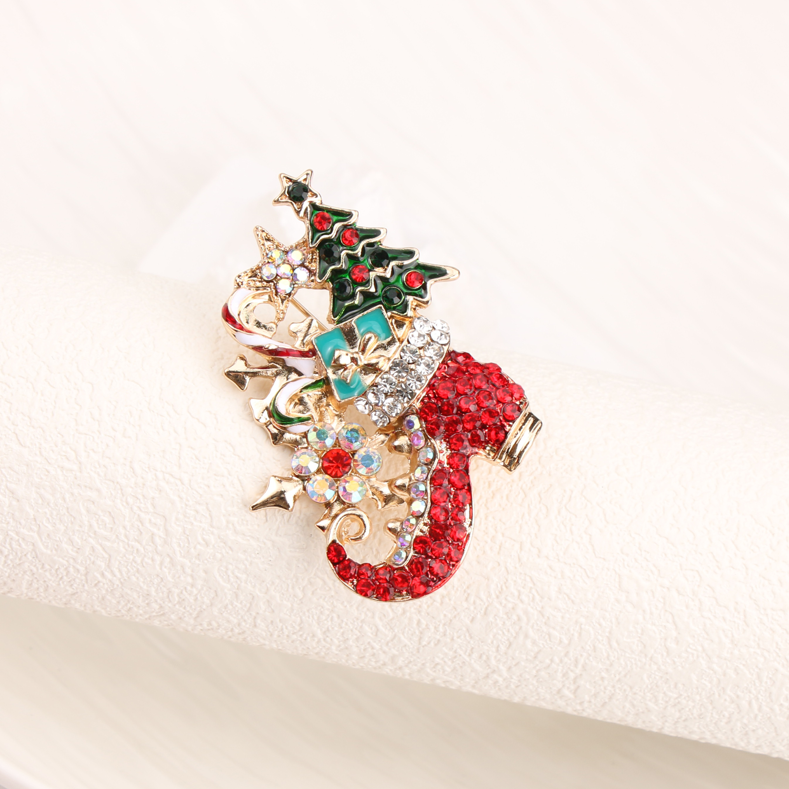 Christmas Collection Jewelry B - Vintage Collectible Santa 评论和价格