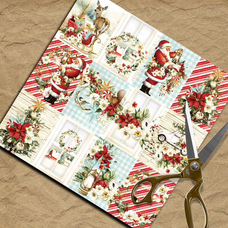 Christmas Series Santa Deer Cr - Vintage Collectible Santa 评论和价格