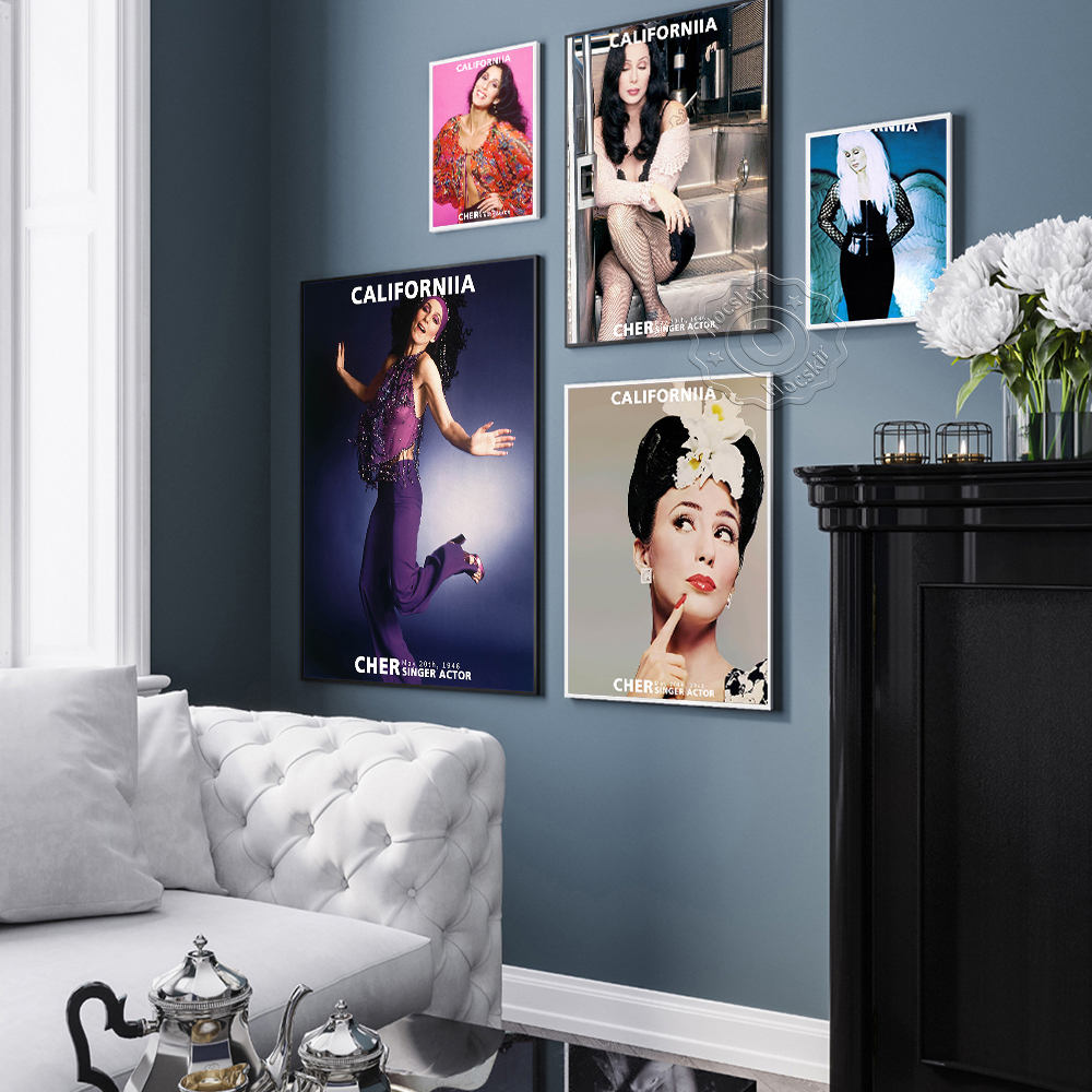 Cher Sexy Music Star Art Print - Vintage Collectible Magazines 评论和价格