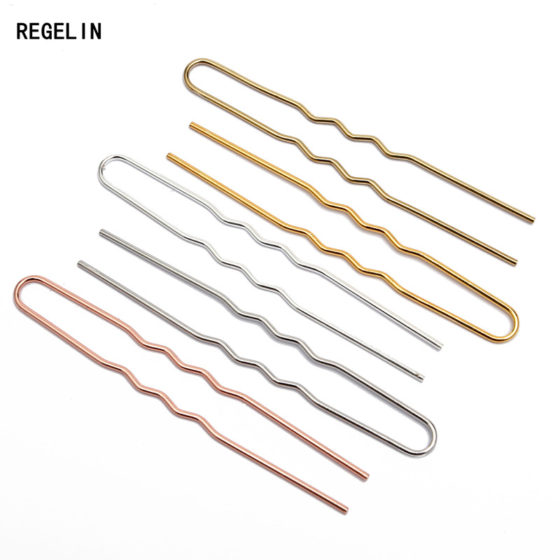 50Pcs Simple U Shape Metal Hai - Vintage Collectible Item 评论和价格