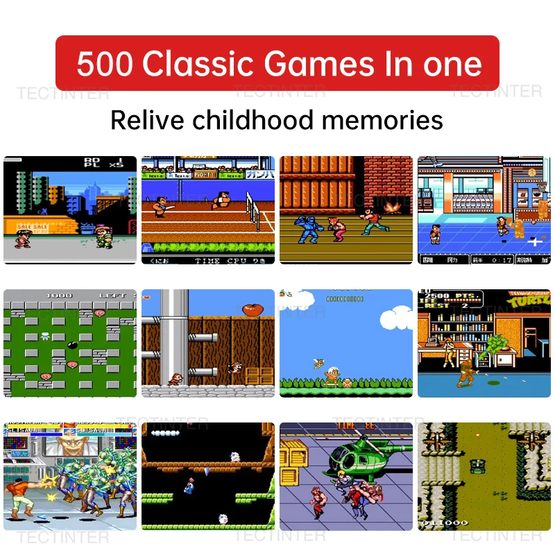 8 Bit Portable Retro Mini Hand - Vintage Game Collection 评论和价格