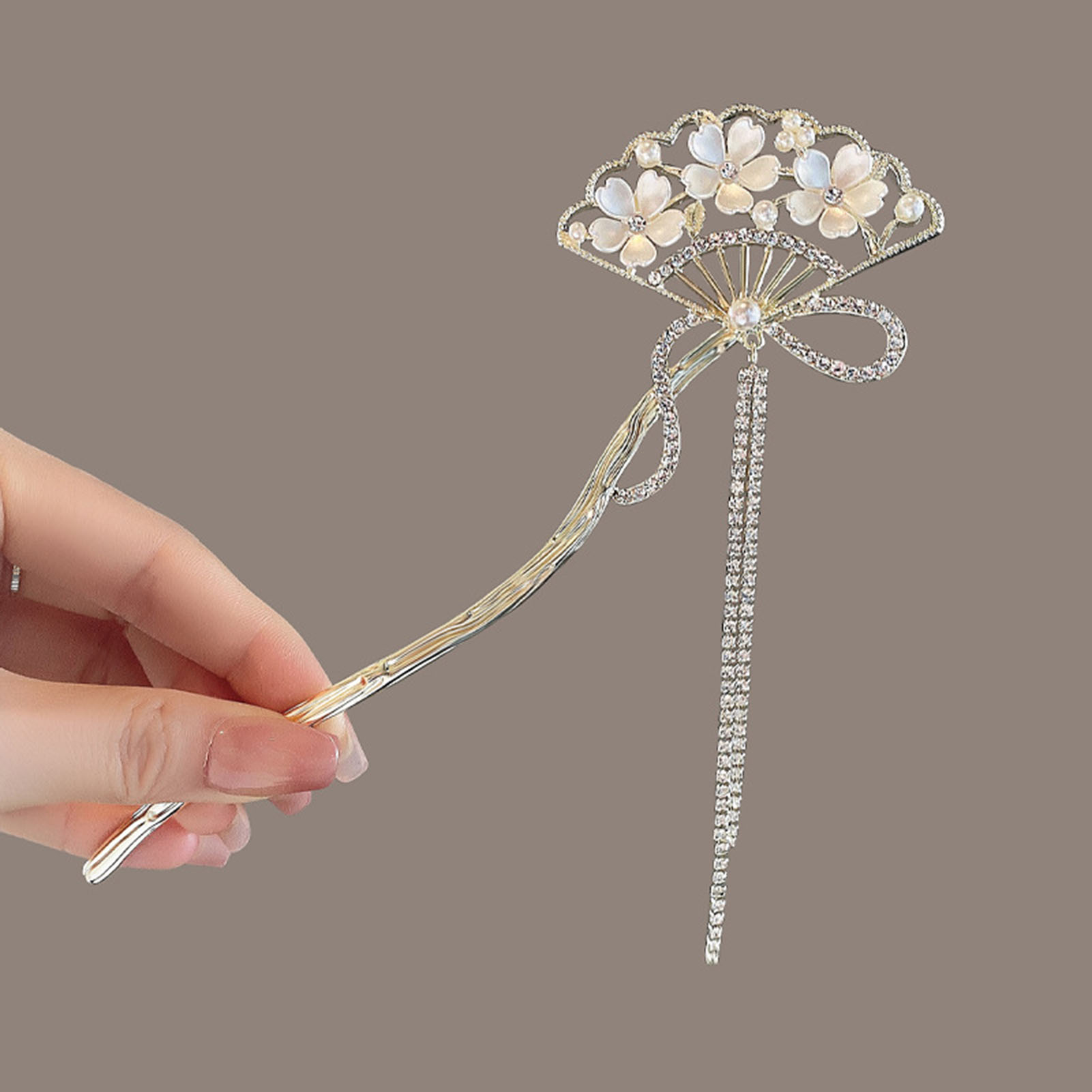 Vintage Flower Fan Shaped Hair - Vintage Collector 评论和价格